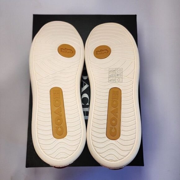 NIB CF162 COACH PEANUTS CLIP LOW TOP SNEAKERS SNOOPY WOODSTOCK MEN'S 11.5D - Picture 6 of 6